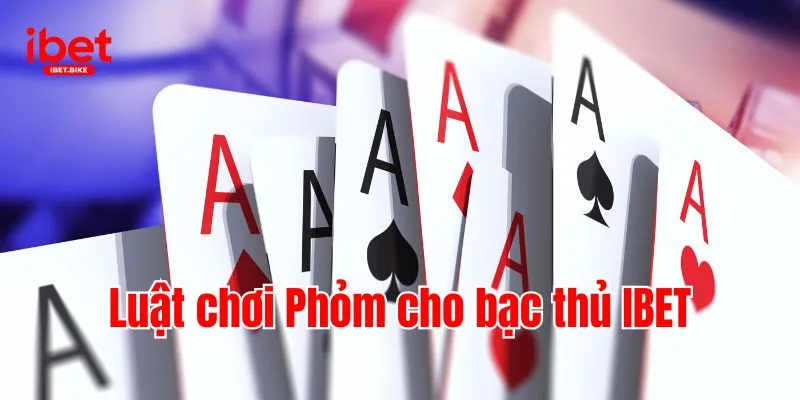 Phỏm | Chơi Bài Chuẩn Tuyệt Chiêu Dọn Bàn Cực Hay IBET 3 Luật chơi Phỏm cho bạc thủ IBET