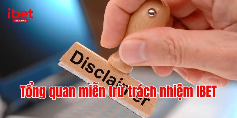 5 Điều Cần Nắm Trong Chính Sách Miễn Trừ Trách Nhiệm IBET 1 Tổng quan miễn trừ trách nhiệm IBET